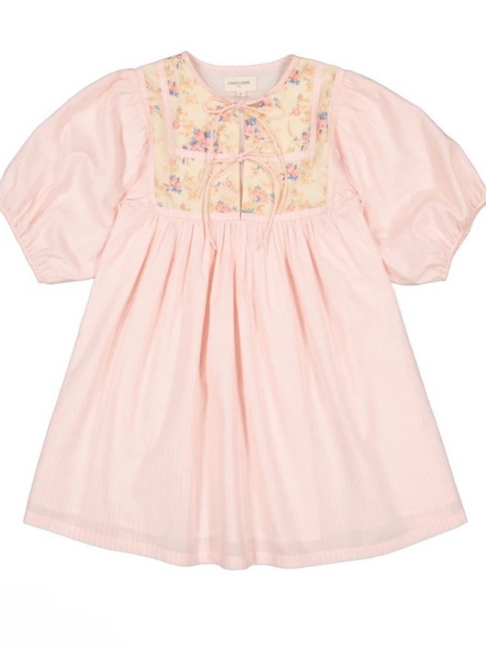 Louis Louse Pink Stripe Paula Dress